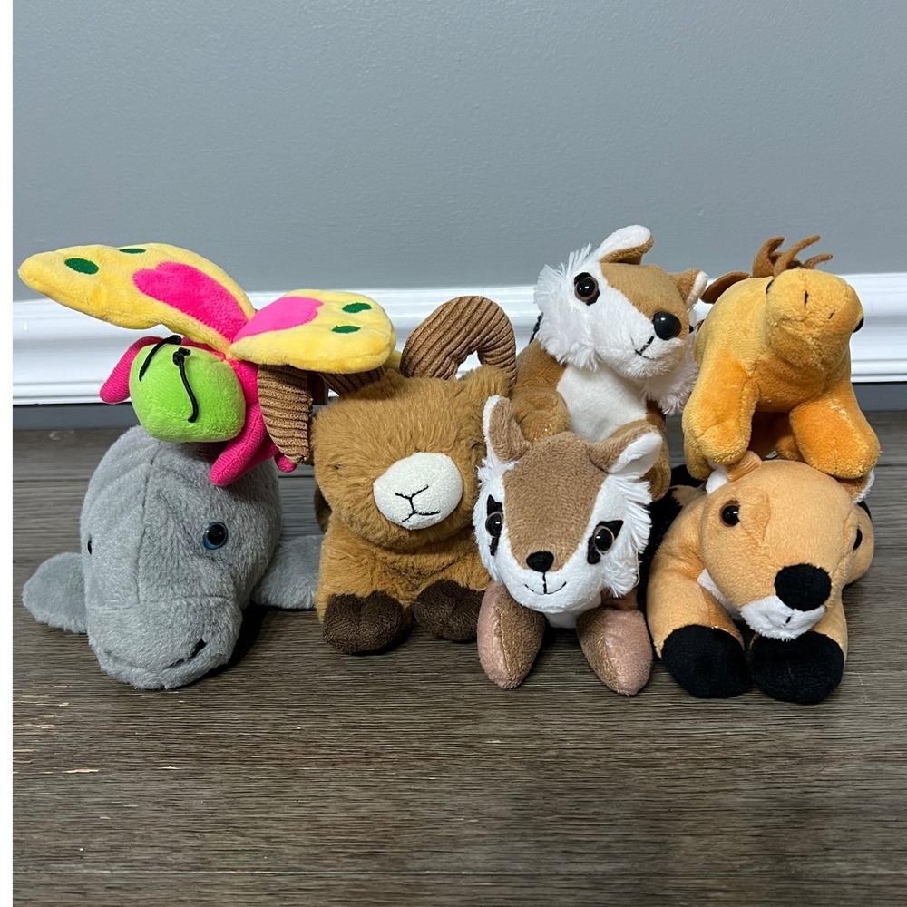 Assorted Plush‎ Animals Bundle: Unipak, Simply Genius